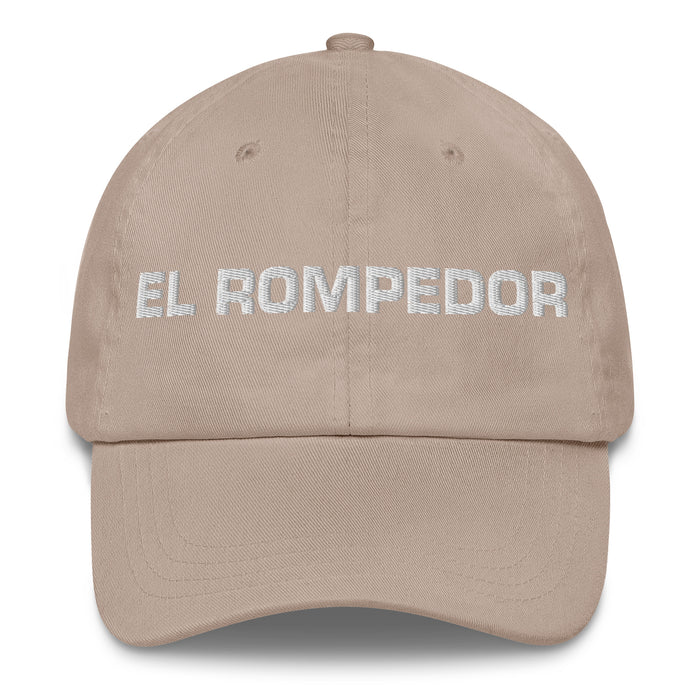 El Rompedor The Breaker Mexican Spanish Pride Gift Regalo Dad Hat - Mexicada