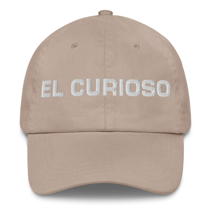 El Curioso The Curious One Mexican Spanish Pride Gift Regalo Dad Hat - Mexicada