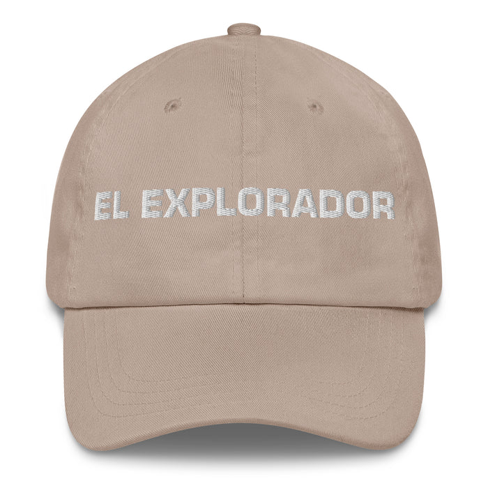 El Explorador The Explorer Mexican Spanish Pride Gift Regalo Dad Hat - Mexicada