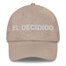 El Decidido The Decisive One Mexican Spanish Pride Gift Regalo Dad Hat - Mexicada