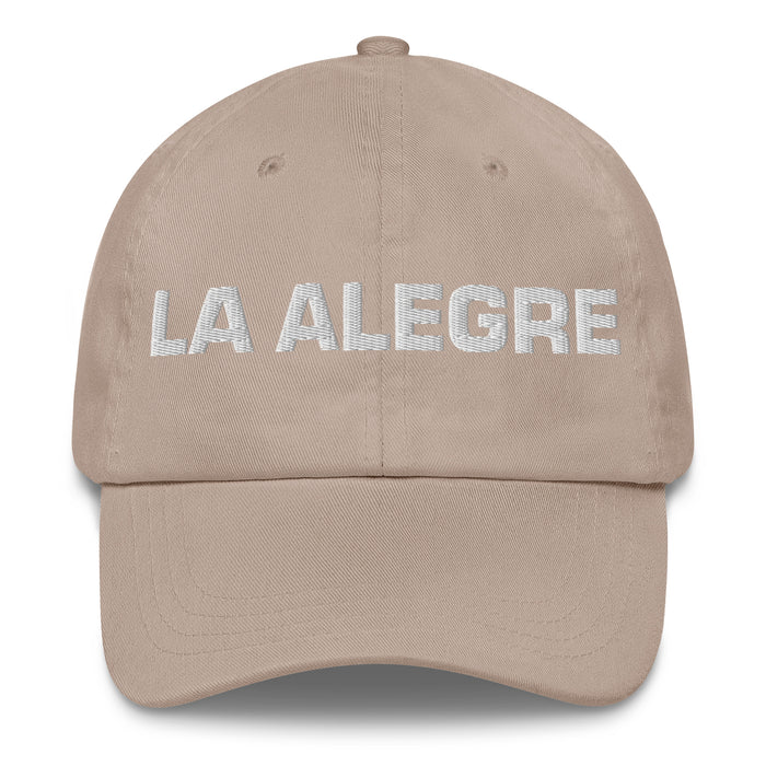 La Alegre The Cheerful One Mexican Spanish Pride Gift Regalo Dad Hat - Mexicada