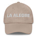 La Alegre The Cheerful One Mexican Spanish Pride Gift Regalo Dad Hat - Mexicada