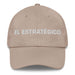 El Estratégico The Strategic One Mexican Spanish Pride Gift Regalo Dad Hat - Mexicada