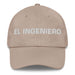 El Ingeniero The Engineer Mexican Spanish Pride Gift Regalo Dad Hat - Mexicada