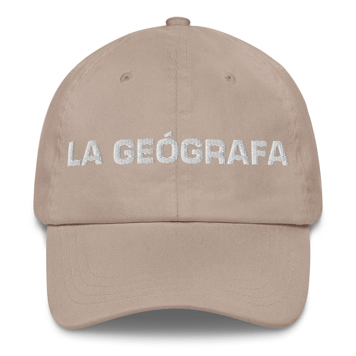 La Geógrafa The Geographer Mexican Spanish Pride Gift Regalo Dad Hat - Mexicada