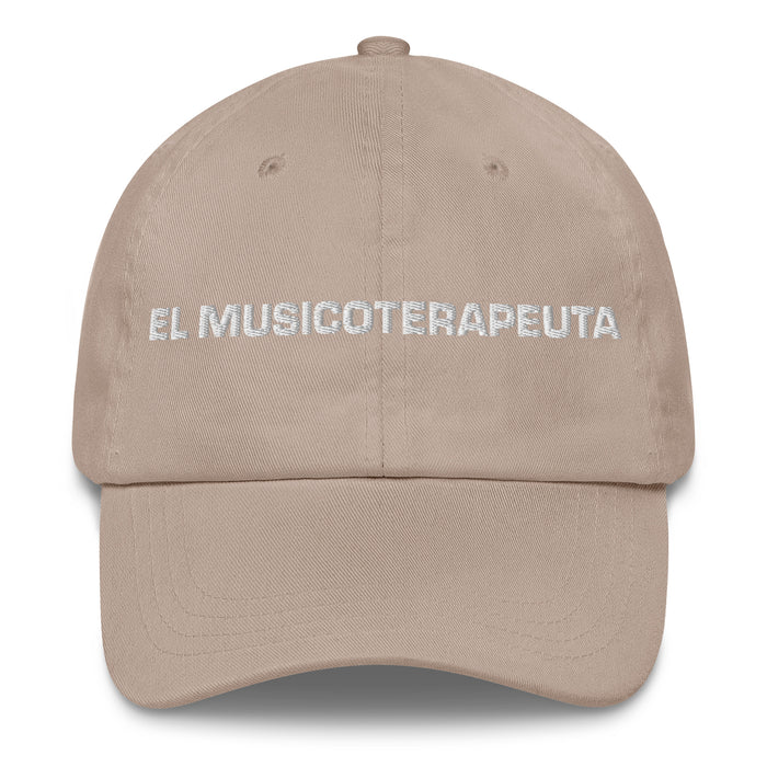 El Musicoterapeuta The Music Therapist Mexican Spanish Pride Gift Regalo Dad Hat - Mexicada