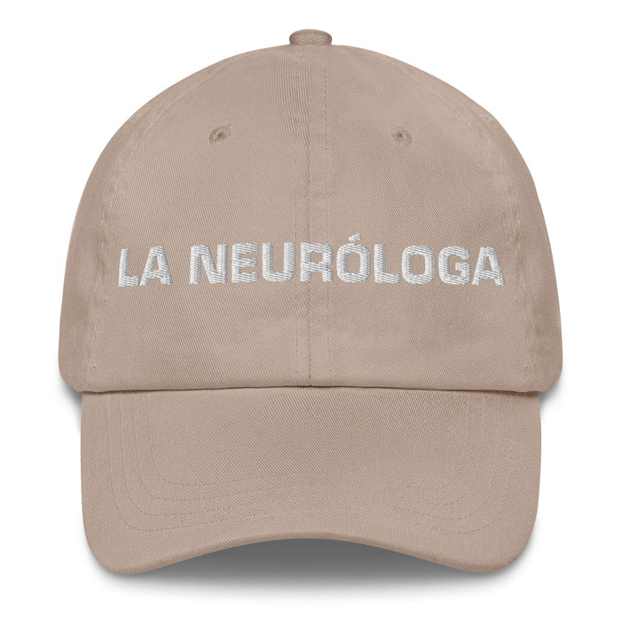 La Neuróloga The Neurologist Mexican Spanish Pride Gift Regalo Dad Hat - Mexicada