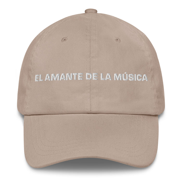 El Amante De La Música The Music Lover Mexican Spanish Pride Gift Regalo Dad Hat - Mexicada