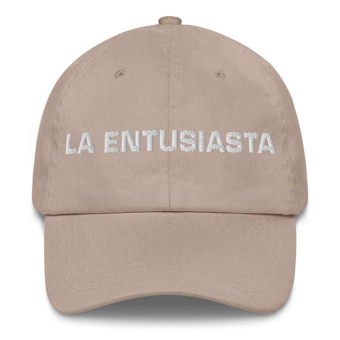 La Entusiasta The Enthusiast (Type 7) Mexican Spanish Pride Gift Regalo Dad Hat - Mexicada