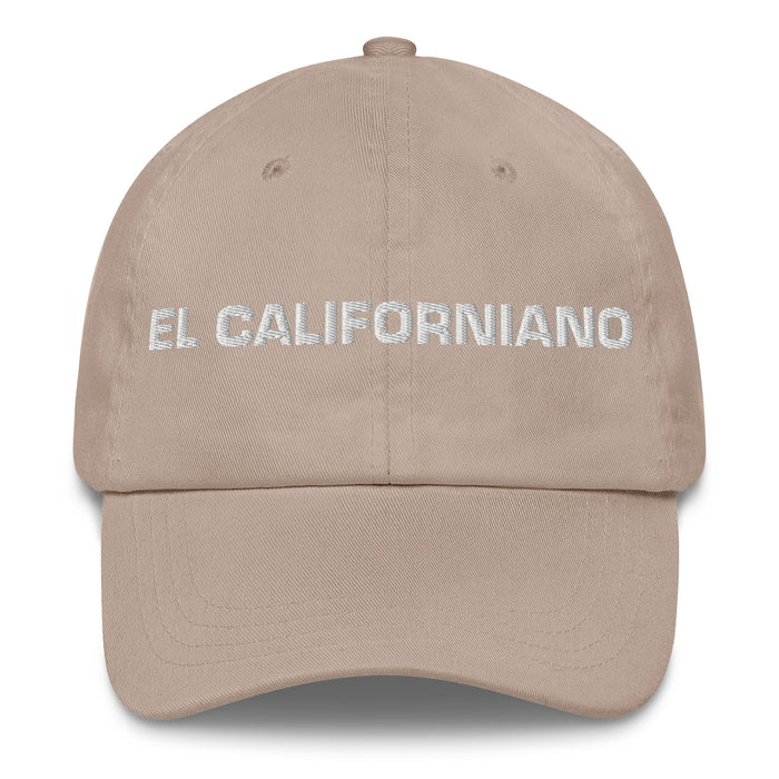 El Californiano The Californian Mexican Spanish Pride Gift Regalo Dad Hat - Mexicada