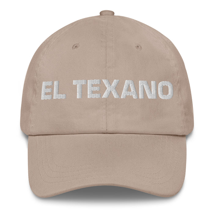 El Texano The Texan Mexican Spanish Pride Gift Regalo Dad Hat - Mexicada