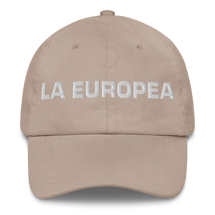 La Europea The European Mexican Spanish Pride Gift Regalo Dad Hat - Mexicada