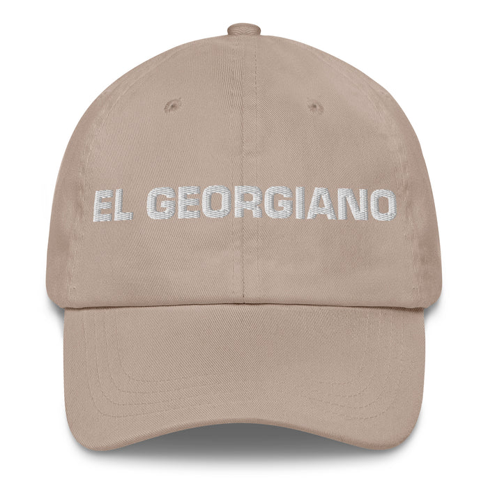 El Georgiano The Georgian Mexican Spanish Pride Gift Regalo Dad Hat - Mexicada