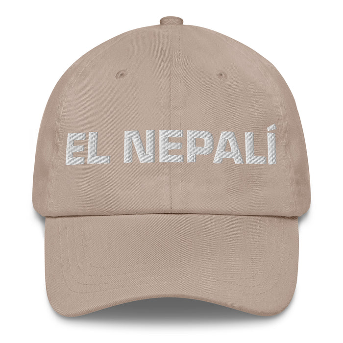 El Nepalí The Nepali Mexican Spanish Pride Gift Regalo Dad Hat