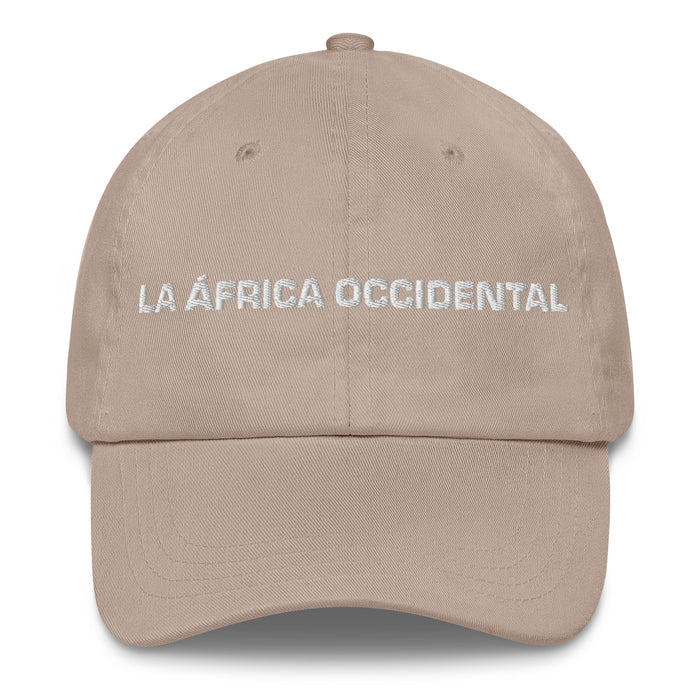 La África Occidental The West African Mexican Spanish Pride Gift Regalo Dad Hat - Mexicada