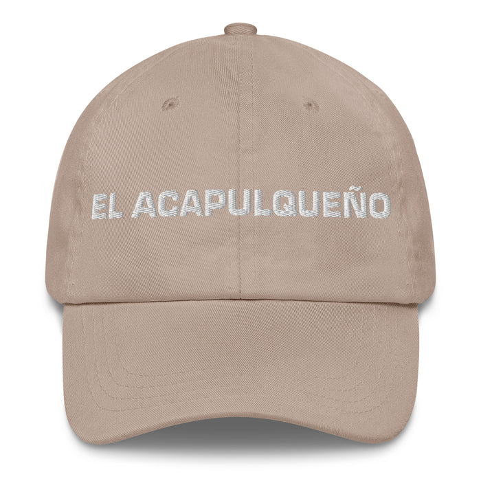 El Acapulqueño Le résident d'Acapulco Cadeau de fierté mexicaine espagnole Regalo Dad Hat