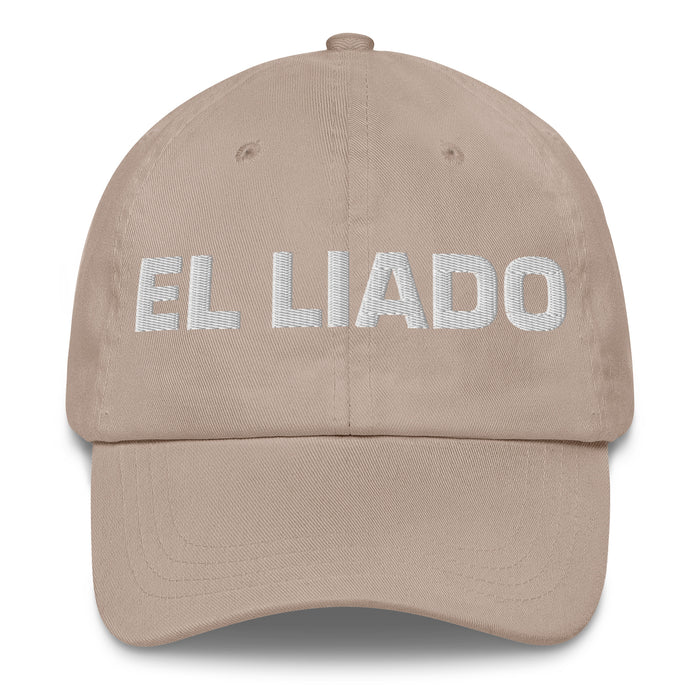 El Liado The Hooked Up One Mexican Spanish Pride Gift Regalo Dad Hat