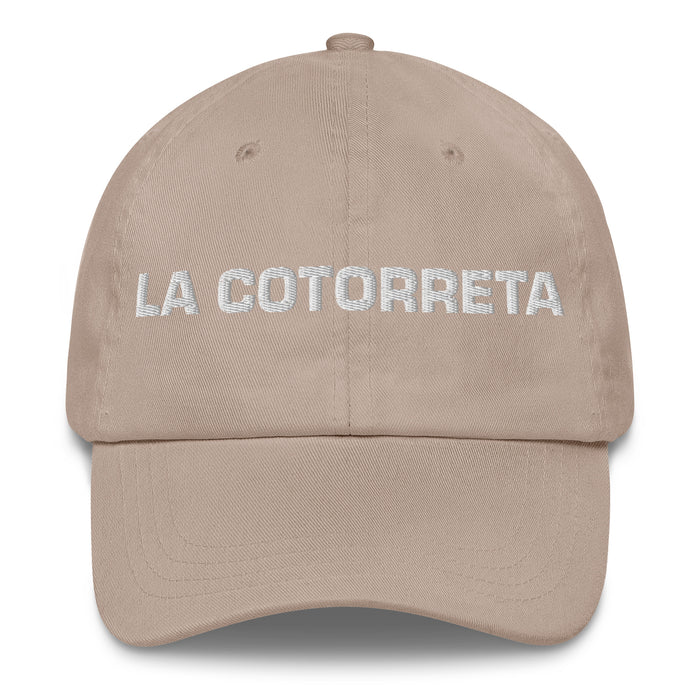 La Cotorreta The Talkative One Mexican Spanish Pride Gift Regalo Dad Hat