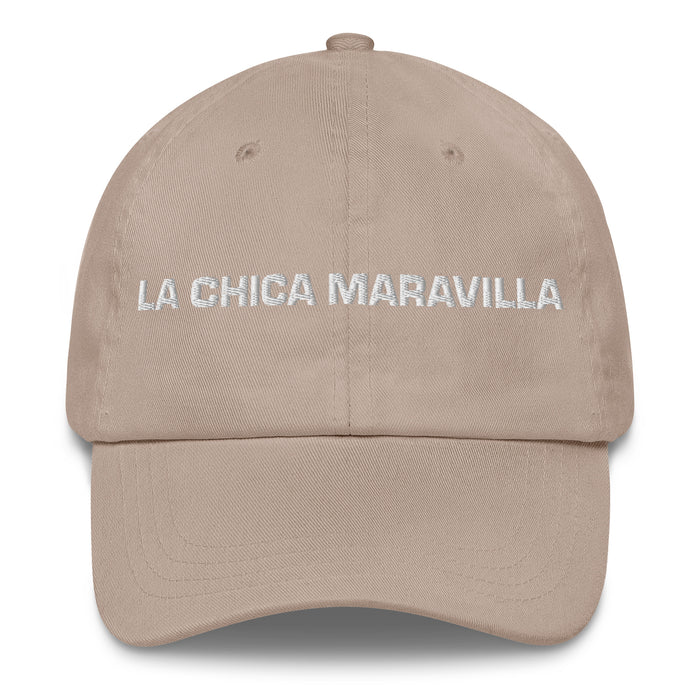 La Chica Maravilla The Wonder Woman / Man Mexican Spanish Pride Gift Regalo Dad Hat