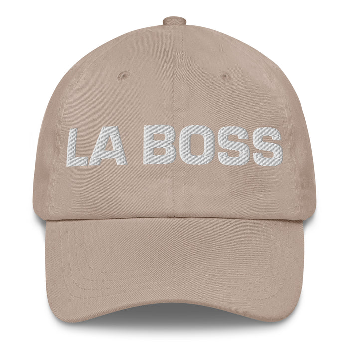 La Boss The Boss Mexican Spanish Pride Gift Regalo Dad Hat