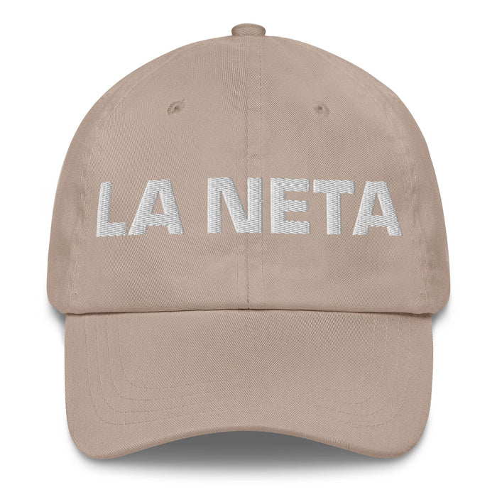 La Neta The Real One Mexican Spanish Pride Gift Regalo Dad Hat