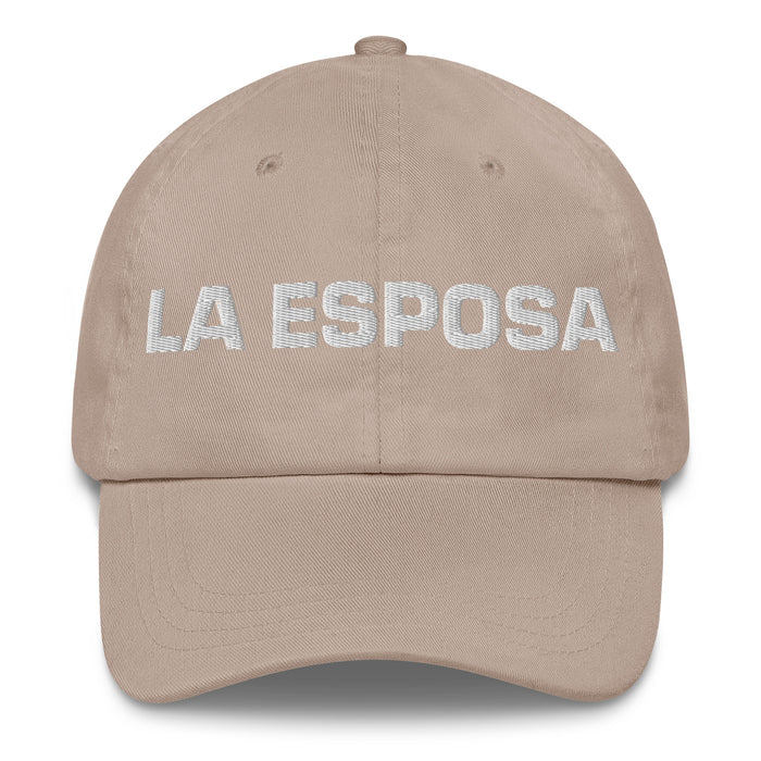 La Esposa The Wife / The Husband Mexican Spanish Pride Gift Regalo Dad Hat