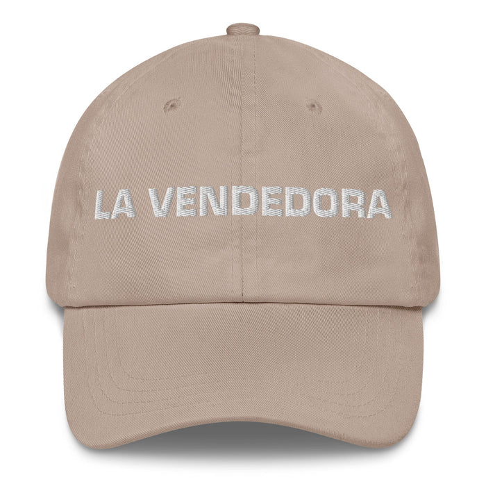 La Vendedora The Salesperson Mexican Spanish Pride Gift Regalo Dad Hat