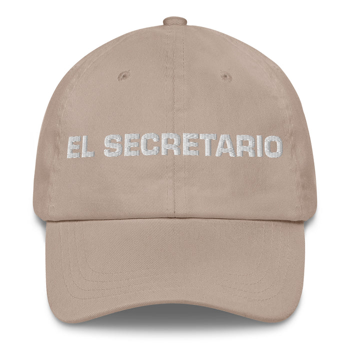 El Secretario The Secretary Mexican Spanish Pride Gift Regalo Dad Hat