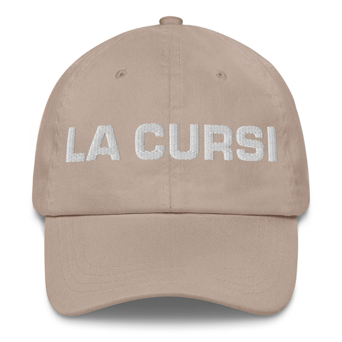 La Cursi The Cheesy One Mexican Spanish Pride Gift Regalo Dad Hat