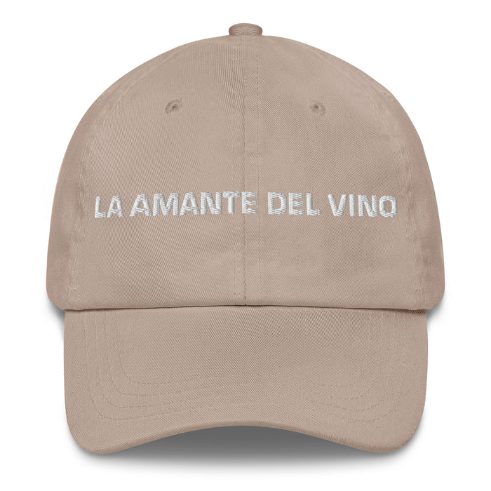 La Amante Del Vino The Wine Lover Mexican Spanish Pride Gift Regalo Dad Hat