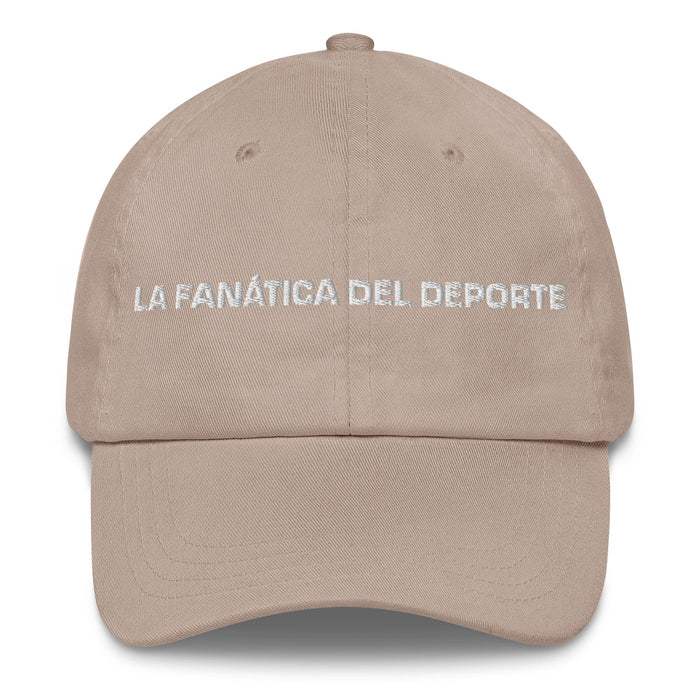 La Fanática Del Deporte The Sports Fan Mexican Spanish Pride Gift Regalo Dad Hat