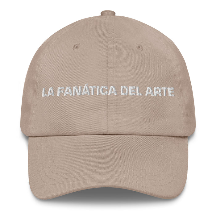 La Fanática Del Arte The Art Lover Mexican Spanish Pride Gift Regalo Dad Hat