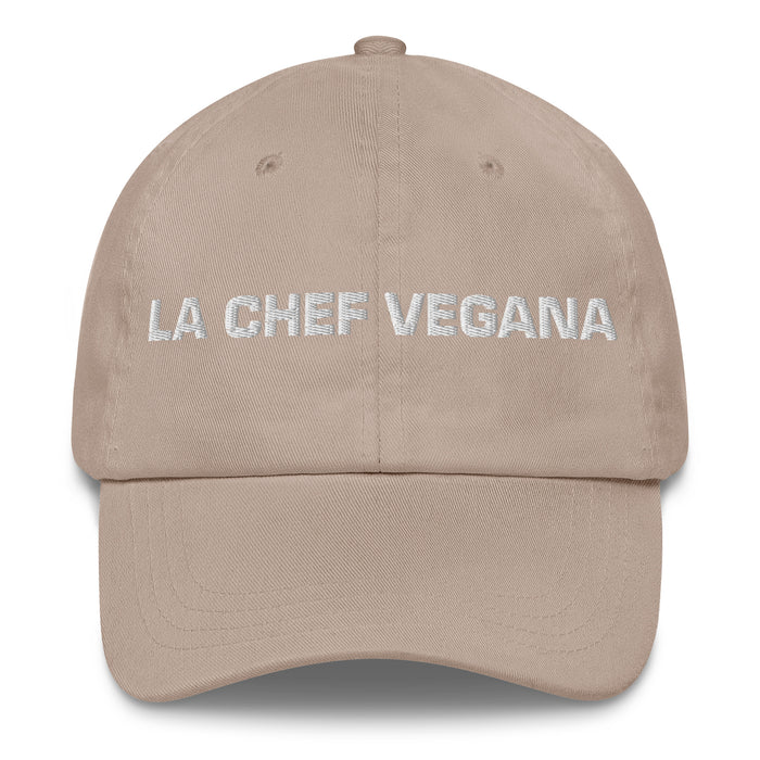 La Chef Vegana The Vegan Chef Mexican Spanish Pride Gift Regalo Dad Hat