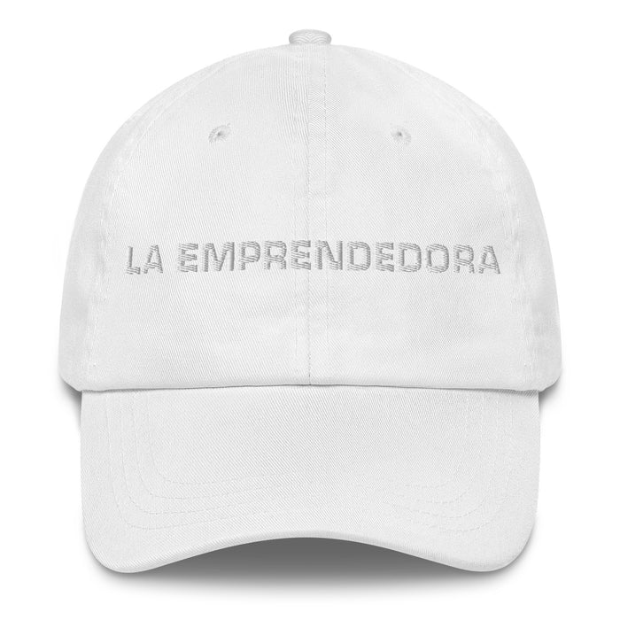 La Emprendedora The Entrepreneur Mexican Spanish Pride Gift Regalo Dad Hat - Mexicada