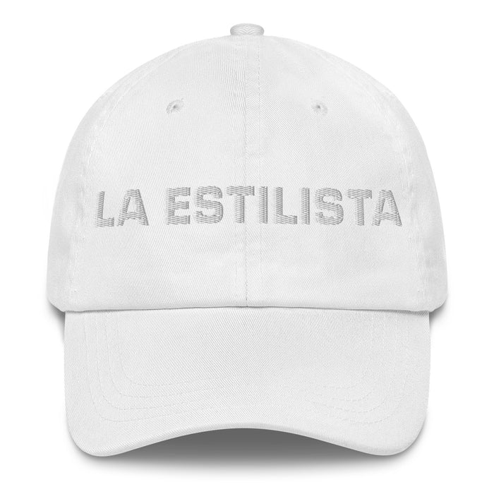 La Estilista The Stylist Mexican Spanish Pride Gift Regalo Dad Hat - Mexicada