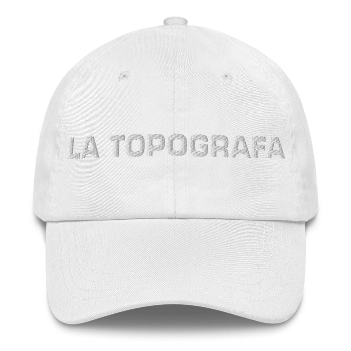 La Topografa The Surveyor Mexican Spanish Pride Gift Regalo Dad Hat - Mexicada