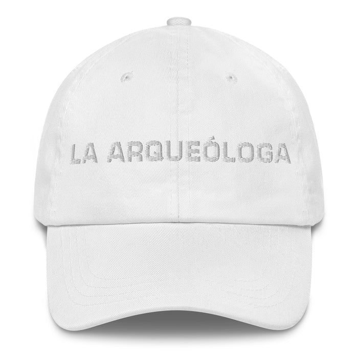 La Arqueóloga The Archaeologist Mexican Spanish Pride Gift Regalo Dad Hat