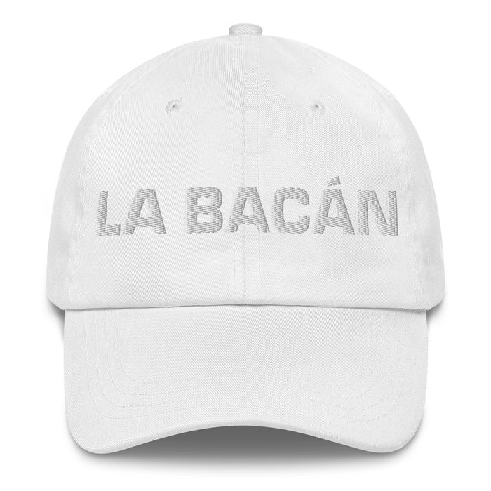 La Bacán The Awesome One Mexican Spanish Pride Gift Regalo Dad Hat