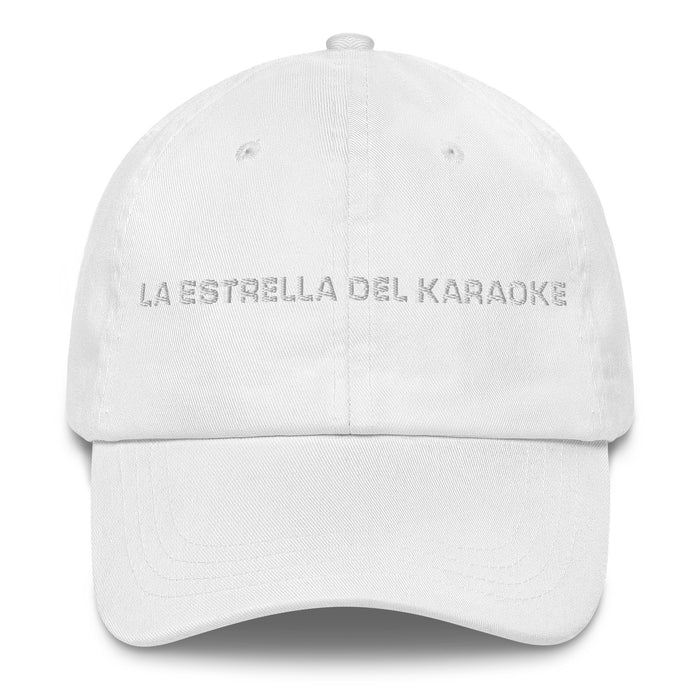 La Estrella Del Karaoke The Karaoke Star Mexican Spanish Pride Gift Regalo Dad Hat