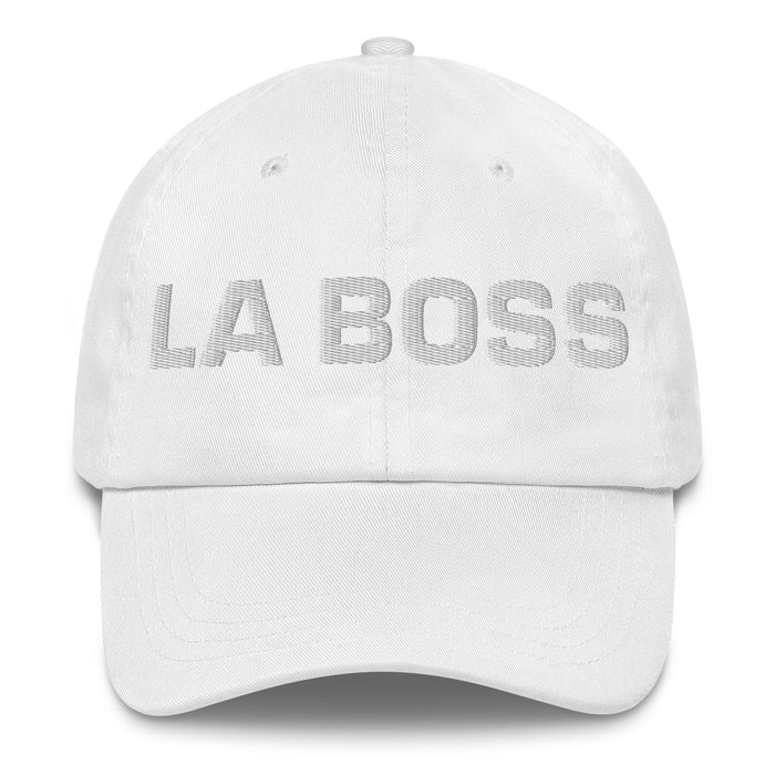 La Boss The Boss Mexican Spanish Pride Gift Regalo Dad Hat