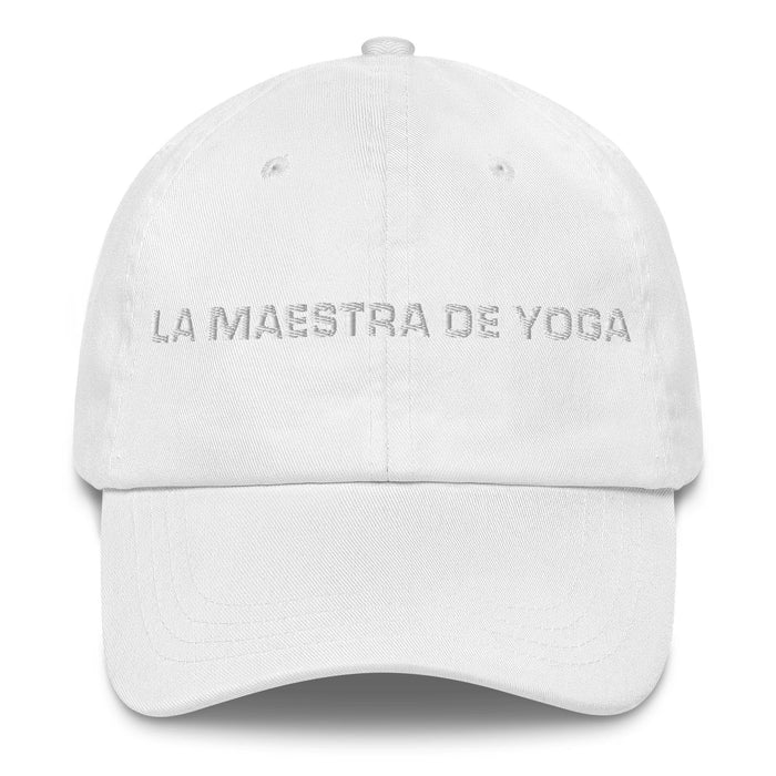 La Maestra De Yoga The Yoga Master Mexican Spanish Pride Gift Regalo Dad Hat