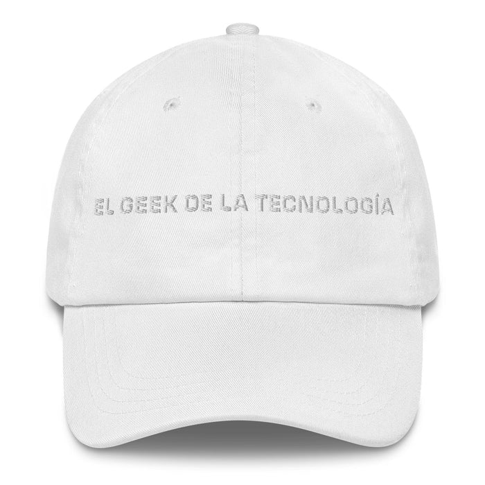 El Geek De La Tecnología The Tech Geek Mexican Spanish Pride Gift Regalo Cappello per papà