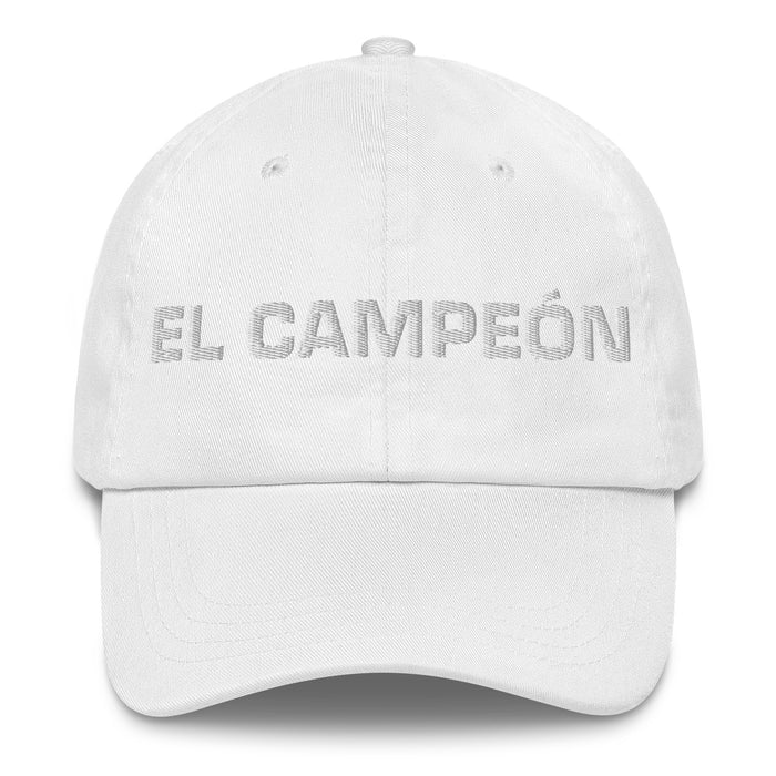 El Campeón The Champion Mexican Spanish Pride Gift Regalo Dad Hat