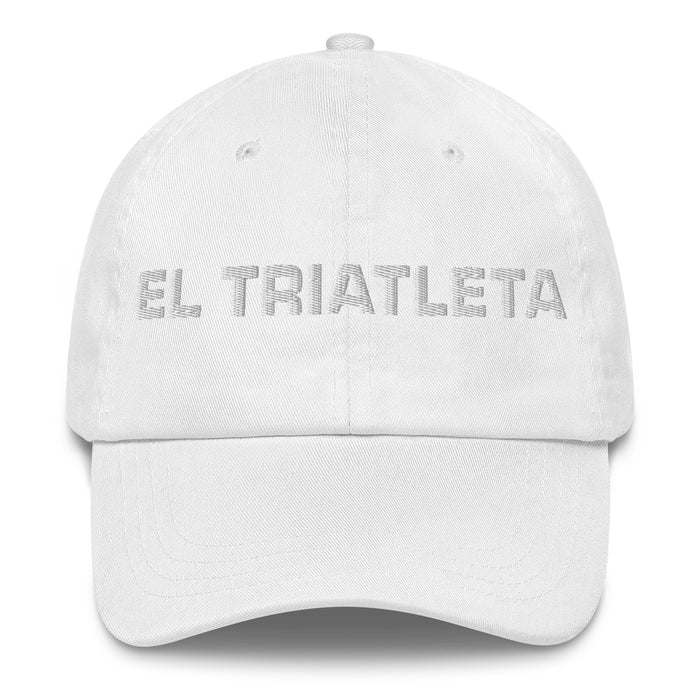 El Triatleta The Triathlete Mexican Spanish Pride Gift Regalo Dad Hat