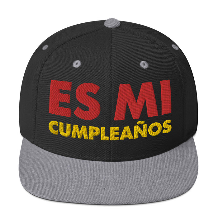 Gorra Snapback bordada con texto "Es mi cumpleaños", divertida para fiestas de cumpleaños