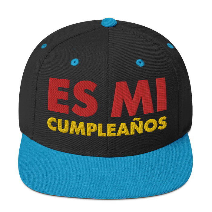 Embroidered Es Mi Cumpleanos It's My Birthday Funny Party Supplies Snapback Hat