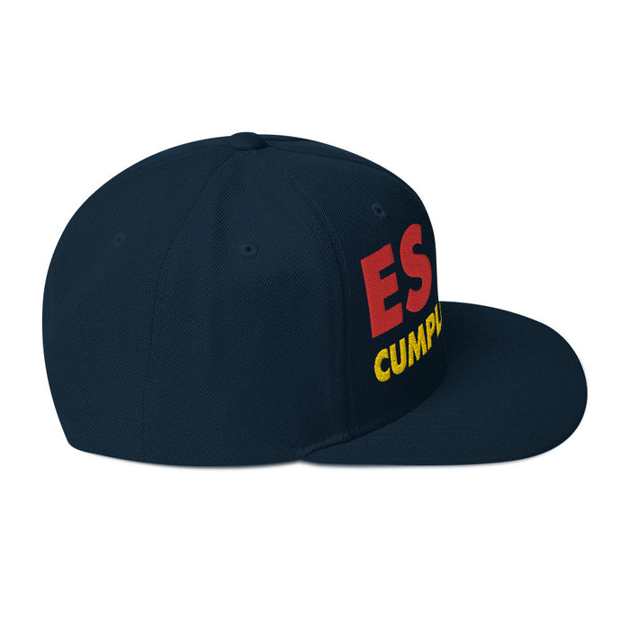 Casquette Snapback brodée « Es Mi Cumpleanos It's My Birthday »