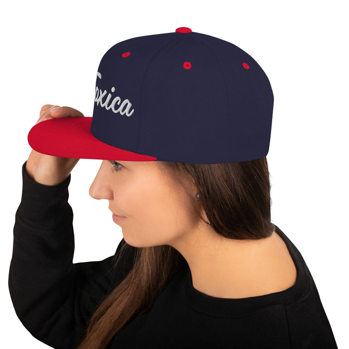 Bestickte La Toxica Spanisch Mexikanisches Bingo Spiel Lustige Giftige Snapback Mütze