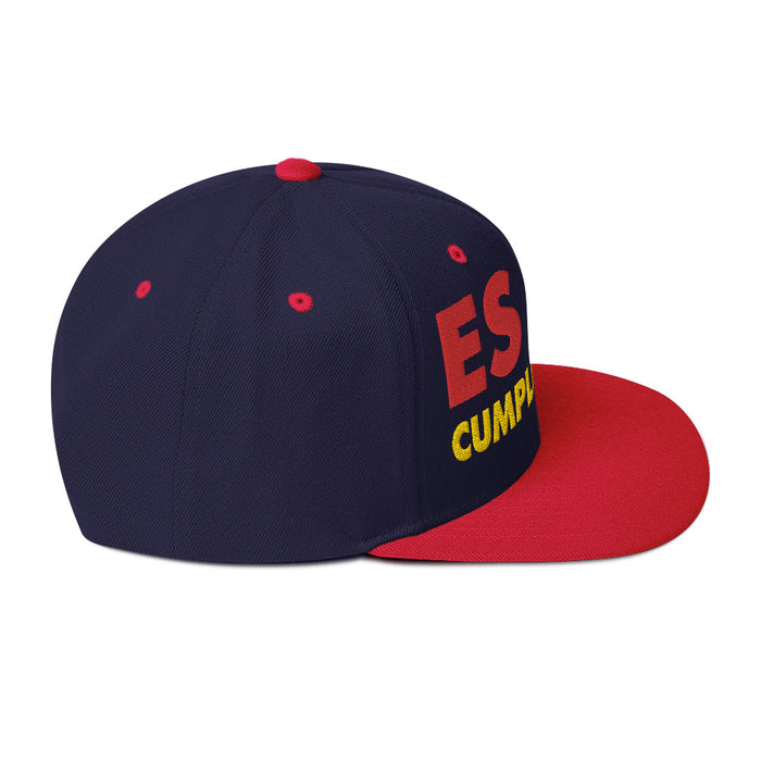 Casquette Snapback brodée « Es Mi Cumpleanos It's My Birthday »