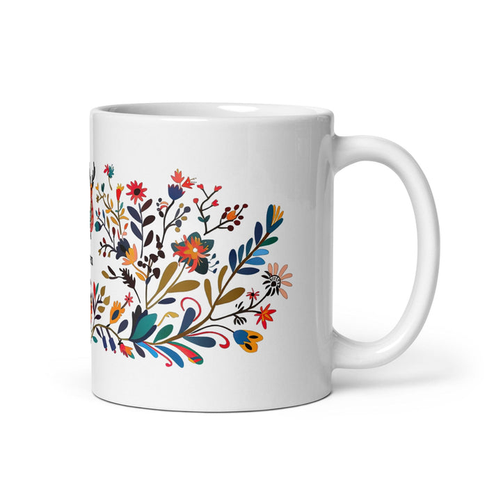 Cohen Exclusive Name Art Piece Home Office Work Coffee Mug Mexican Spanish Pride Gift Cup One-Of-A-Kind Calligraphy White Glossy Mug | C6 Mexicada 11 oz